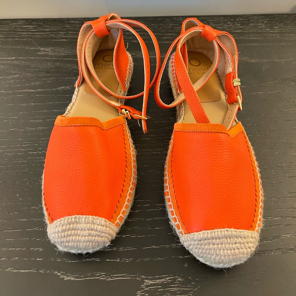 Orange Espadrilles